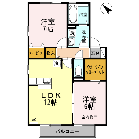 セントセジュールの間取り