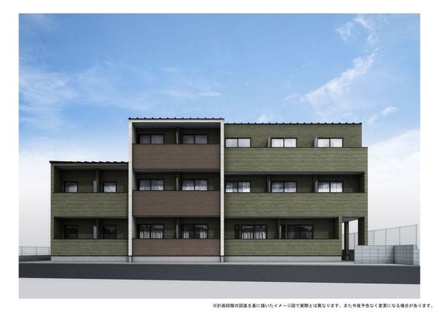 福生駅より徒歩13分 新築 3階建の賃貸物件