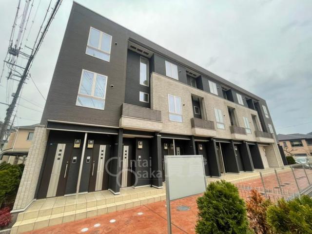 大阪府池田市木部町の賃貸アパートの外観