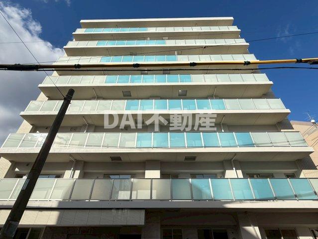 岸里玉出駅より徒歩4分 新築 8階建の賃貸物件