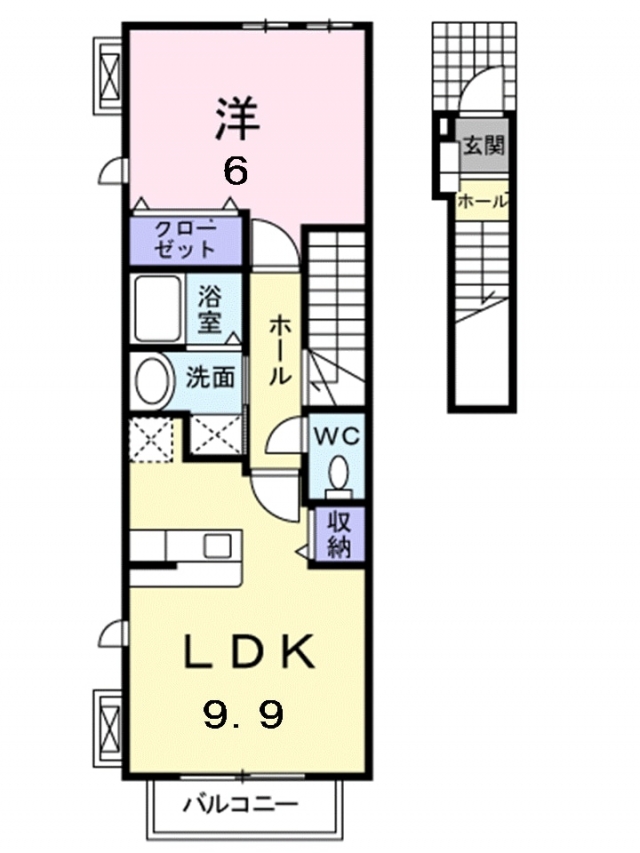アレグリア205の間取り