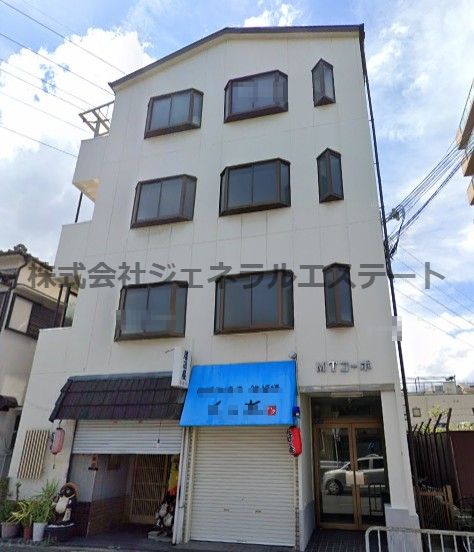 香里園駅より徒歩20分 築35年 4階建の賃貸物件