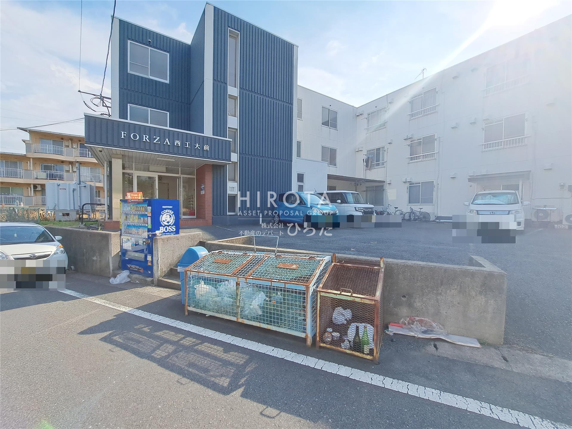 小波瀬西工大前駅より徒歩6分 築38年9ヶ月 3階建の賃貸物件