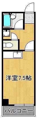 キャッツ八幡の間取り