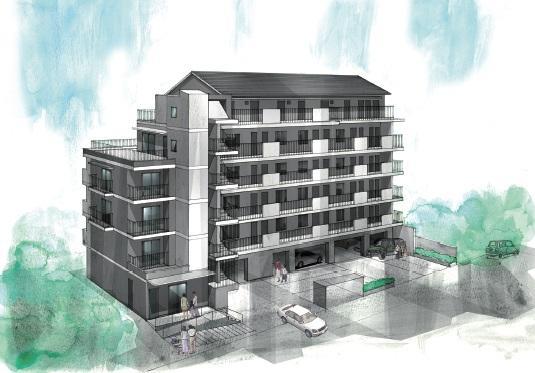 折尾駅より徒歩14分 新築 6階建の賃貸物件