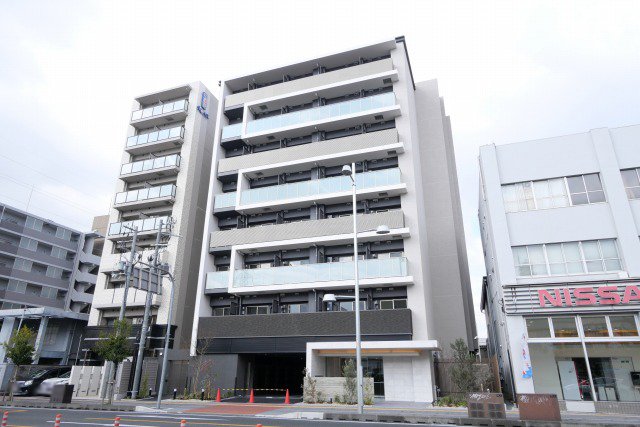 野江駅より徒歩5分 築1年10ヶ月 8階建の賃貸物件