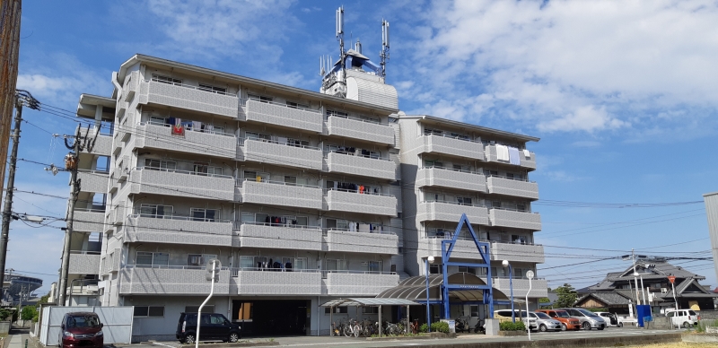 市坪駅より徒歩5分 築37年4ヶ月 6階建の賃貸物件
