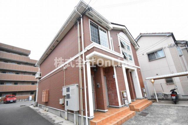 若江岩田駅より徒歩8分 築20年 2階建の賃貸物件