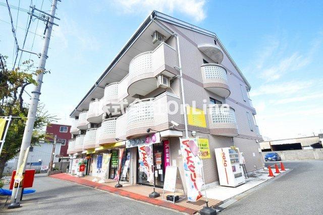 河内山本駅より徒歩25分 築34年 3階建の賃貸物件