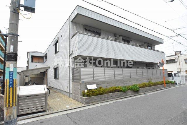 八尾駅より徒歩10分 築10年1ヶ月 2階建の賃貸物件