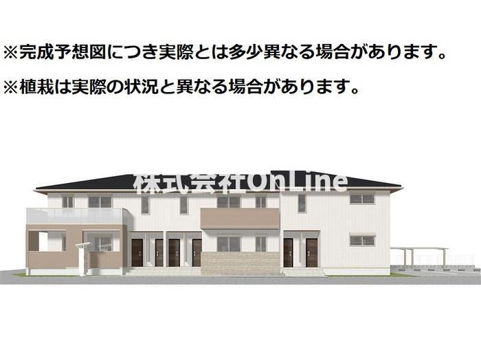 八尾駅より徒歩12分 新築 2階建の賃貸物件