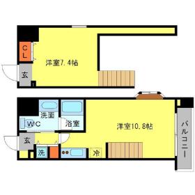 アーデン江戸堀207の間取り