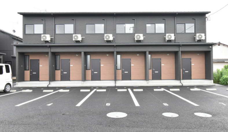 羽犬塚駅より徒歩40分 築2年4ヶ月 2階建の賃貸物件